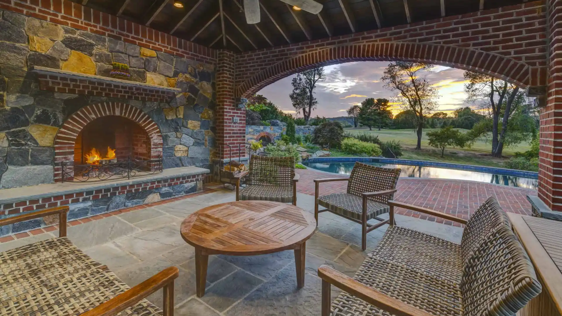Luxury paver walkway and retaining wall installation in Delaware County, PA